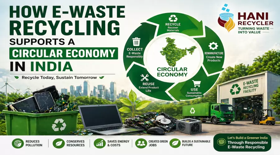 How E-Waste Recycling Supports a Circular Economy in India